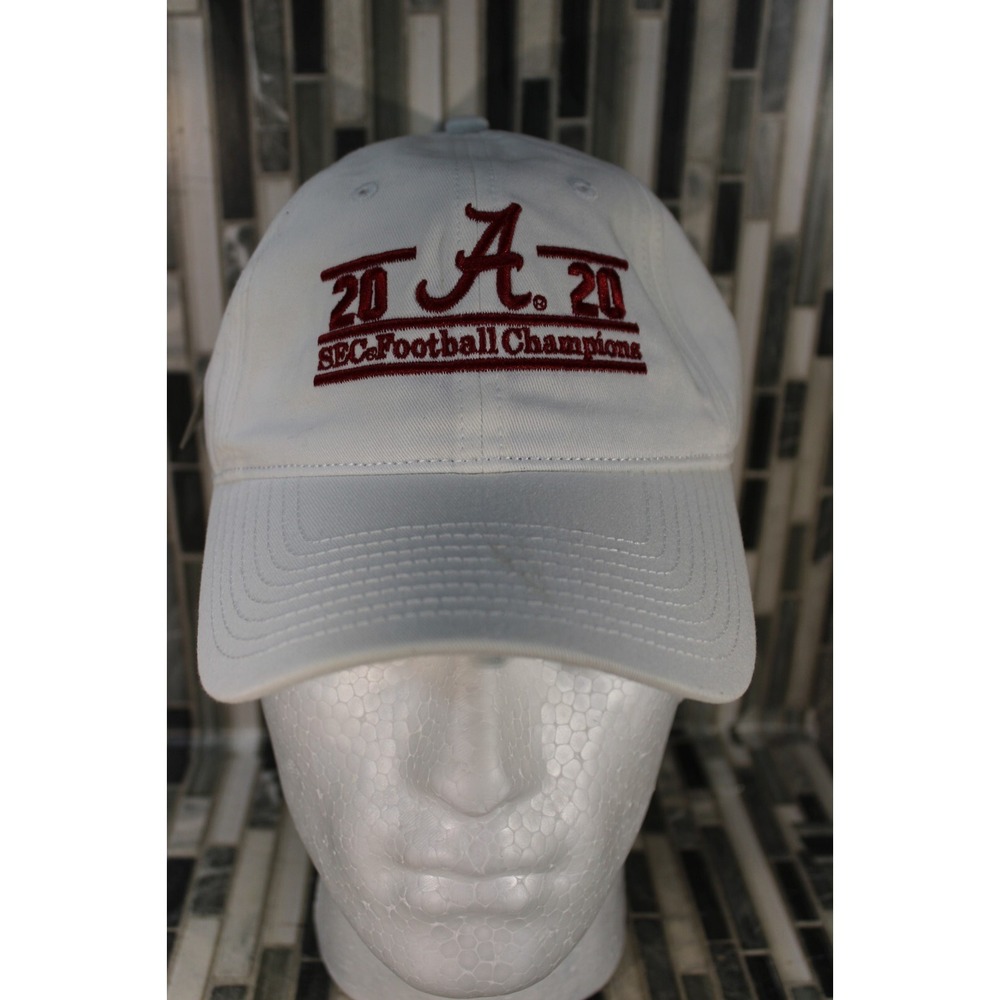The Game Alabama 2020 SEC Football Champions Hat‎ Adjustable White